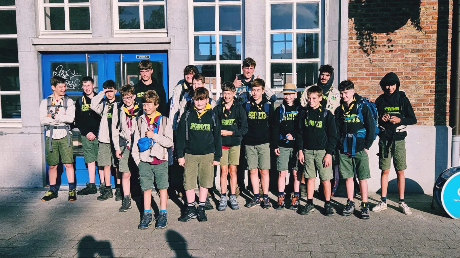 Groepsfoto Jong Verkenners
